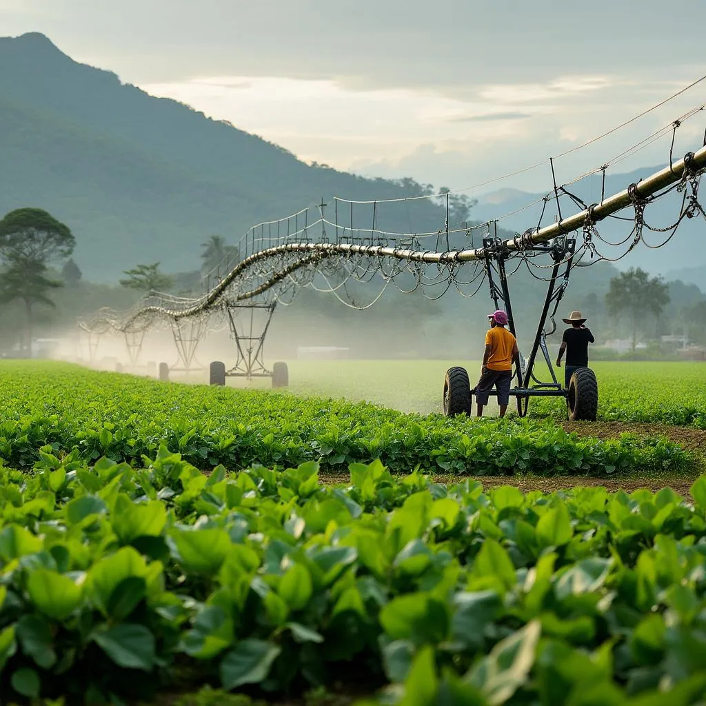 Empresa agrícola tecnificada