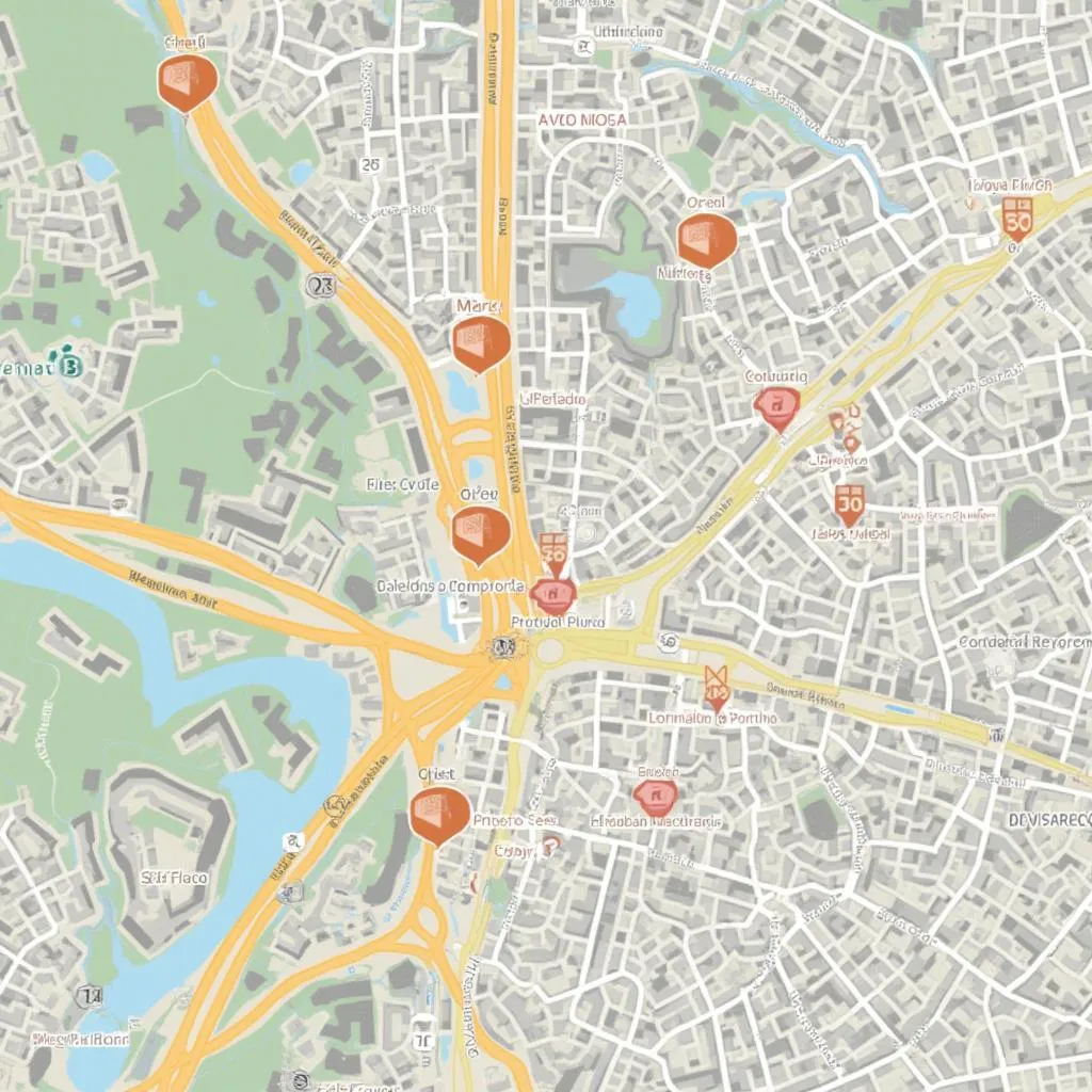Mapa de ubicación de nuestras oficinas en Bogotá
